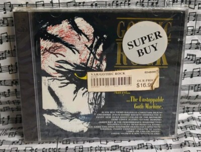 SEALED GOTHIC ROCK 2 CD Set 1993 CLEOPATRA CLEO 1019-2 BAUHAUS