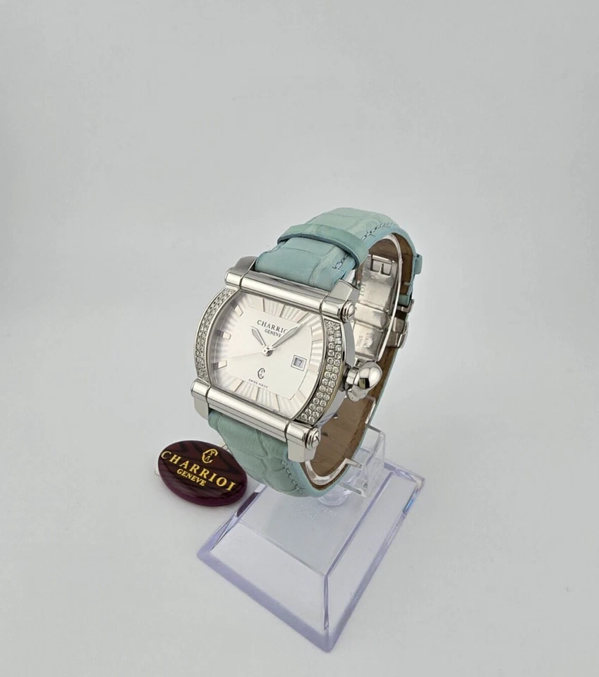 Charriol Women's Swiss Luxury Diamond Accents Ladies Watch - CAT-81-2-84-T021 - Image 2 of 4