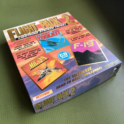 FLIGHT PACK 2 - LIGHTNING STRIKES TWICE! - CD-ROM Version 