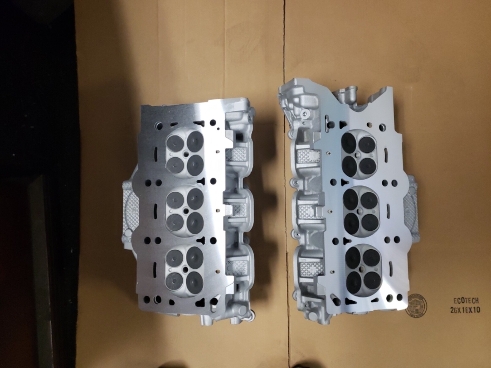 2 CHRYSLER DODGE PENTASTAR V6 3.6 DOHC 24V CYLINDER HEADS 201114 val