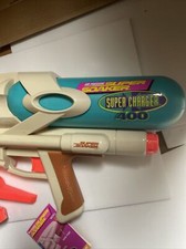 Vintage 1998 Larami Super Soaker Super Charger 400 Tested Works With Fast Fill