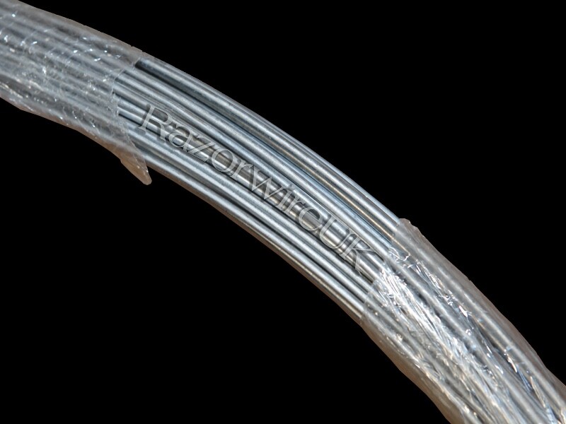 Tension Straining Line Wire Galvanised Steel 100m x 2.5mm Chain Link Fencing