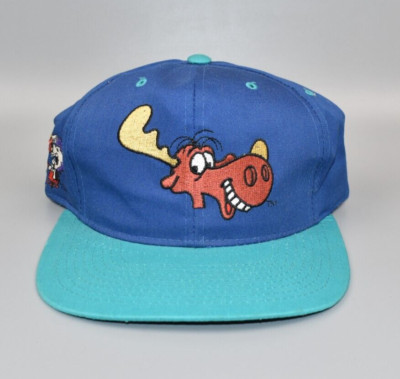 Bullwinkle American Needle Toons Blockhead Vintage Snapback Cap Hat