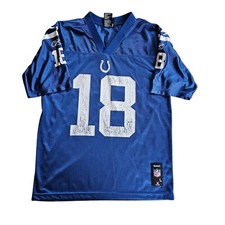 Youth Kids Peyton Manning Colts Football Jersey Size L