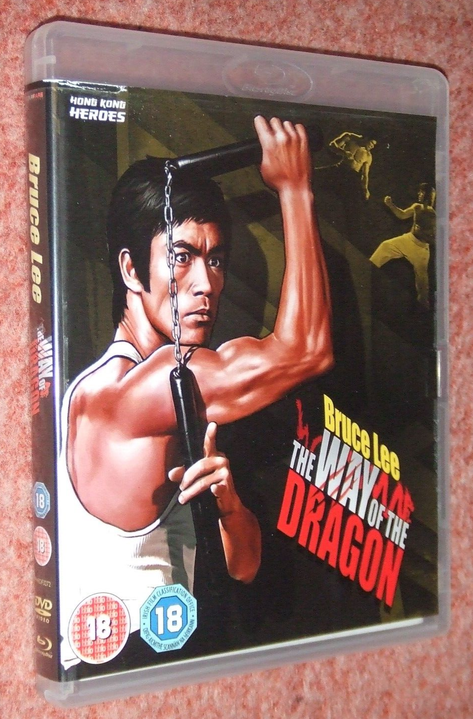 The Way Of The Dragon, Rare Dual Format Blu-ray & DVD, Bruce Lee, Chuck Norris