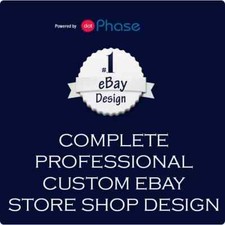 New 2026 Professional Custom eBay   Store Design & Installation VIDEO Commercial