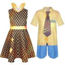 Elemental Amber Wade Costumes Kids Disney Anime Elemental Child Cosplay Costume