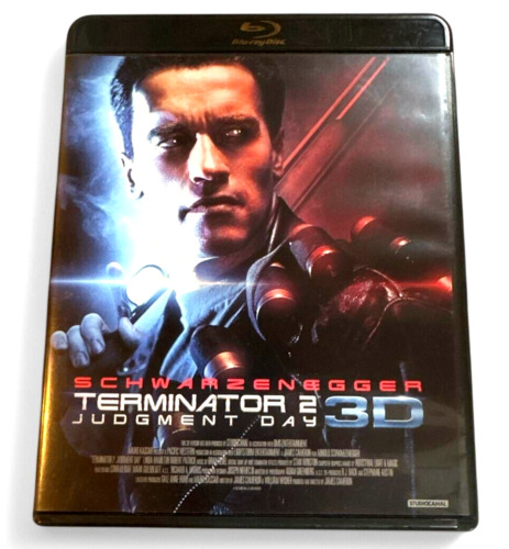 Terminator 2 3D + 2D Blu-ray Movie New Sealed Japanese Edition English Japan - Picture 2 of 3