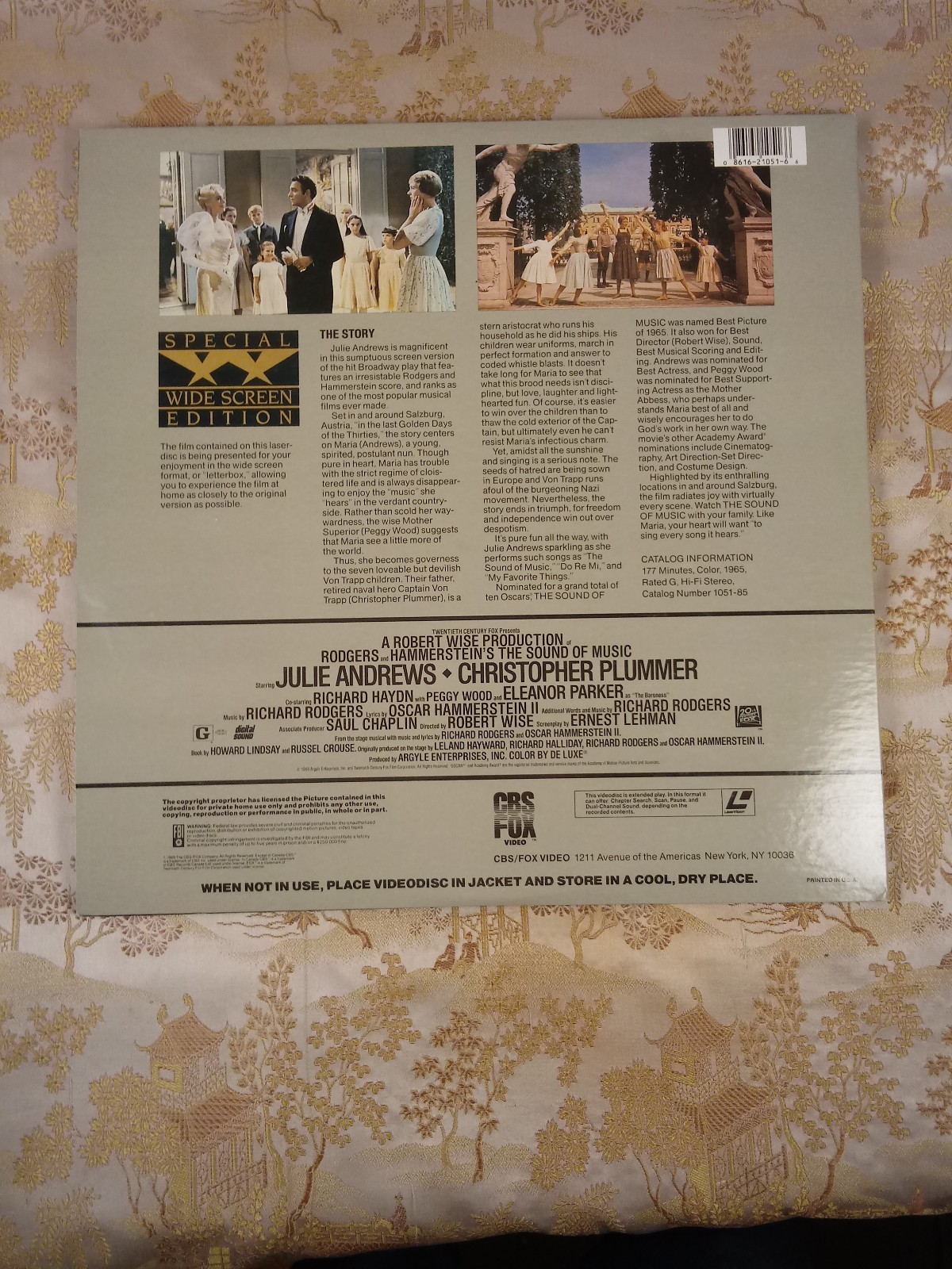 The Sound of Music (Laserdisc CLV/CAV) Special Widescreen Edition 2