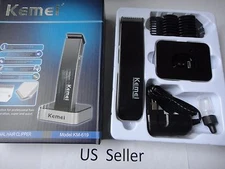 Rechargeable Electric Shaving Machine Razor Beard Hair Cut Clipper Trimmer Blac 