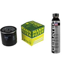 FILTR OLEJU MANN-FILTER W 712/75 + LIQUI MOLY Cera Tec 3721
