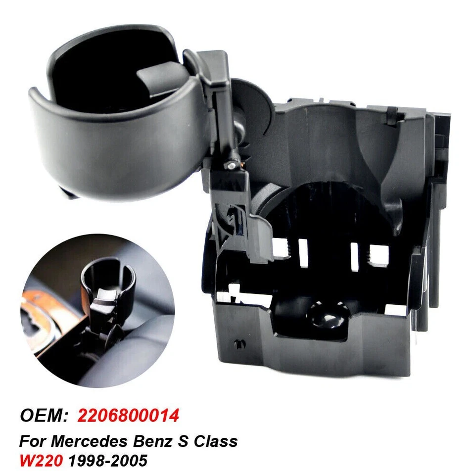 For Mercedes Benz W220 W221 S350 S430 S500 S55 S600 S65 Cup Holder 2206800014 - Image 3 of 4