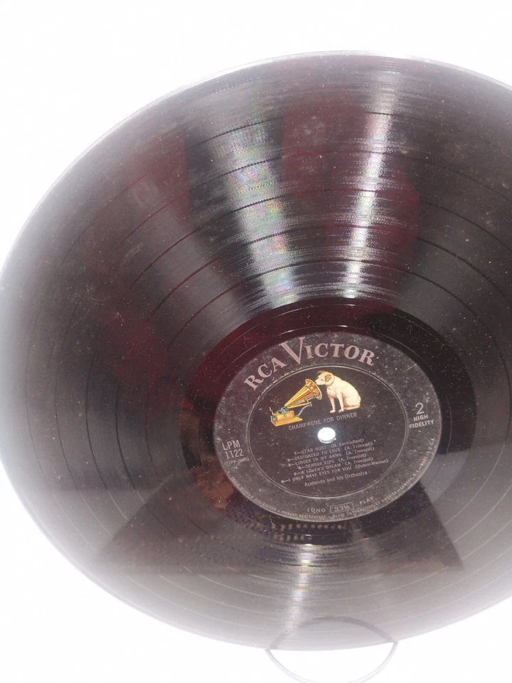 BOXDG39 Armando And His Orchestra - Champagne For Dinner LP, Album, Mono RCA - Image 4 of 4