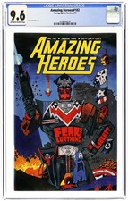 Cover of Amazing Heroes #182