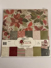 KaiserCrafts Christmas Carol Scrapbooking Kit, 12x12", stickers, NEW!