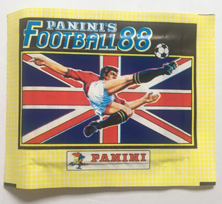 Panini UK Football 88 Sealed Football Sticker Packet x1 (SEALED) Excellent
