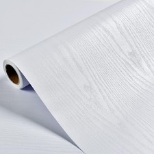 White Wood Wallpaper - White Wood Contact Paper - Peel and Stick Wallpaper Moder