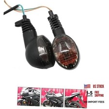 Motorcycle Turn Signals For KAWASAKI EX250R NINJA 250R KLX250S Smoke Shell