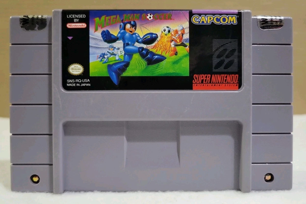 Nintendo SNES Mega Man Soccer Video Games for sale | eBay
