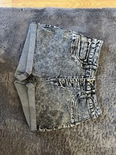 Jeans Shorts Größe 36, Damen, Grau, Kurze H...