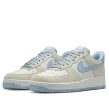 Nike Air Force 1 Low '07 LV8 Light Bone Light Armory Blue Men's FQ8714-005 New
