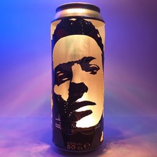 Joe Strummer Beer Can Lantern! The Clash Punk Pop Art Portrait Lamp, Unique Gift