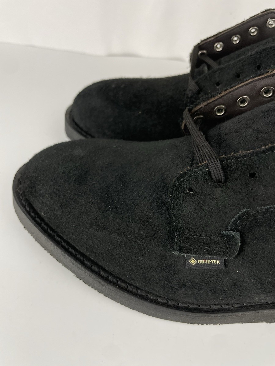 Red Wing x Beams 9193 Postman Black Roughout Gore-Tex Shoes Men's