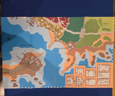 AD&D City System Map 6 - Forgotten Realms 1040xxx0706