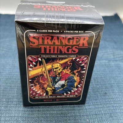2022 Stranger Things Zerocool Butcher Billy Artist Series Blaster Box - Sealed