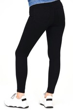 Gina Tricot Curve Damen Jeans Hose Super Highwaist Skinny Leg Schwarz Grösse 40