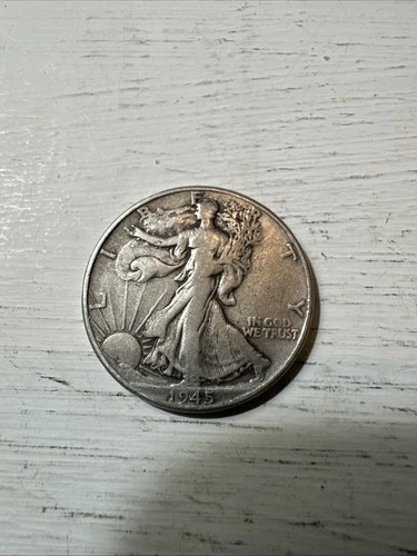 1945-Walking Liberty Half Dollar
