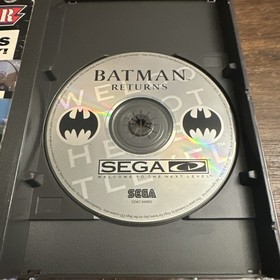 Batman Returns (Sega CD) Disc & Manual - Tested - Authentic