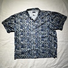 Vintage Patagonia Rhythm Inyo Atomic Camp Shirt Loop Collar Size XL Pataloha 90s