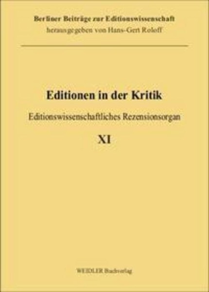 Editionen In Der Kritik 11 Jochen Johrendt-image