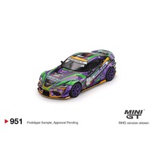 Mini GT 1:64 Toyota GR Supra KUHL 2021 D1GP Evangelion Racing MGT00951-BL