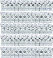 240PK Wholesale Kids Crew Socks, Childrens Cotton Casual Crew Socks 4-6 White 