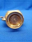 Vintage Brass 6" Oil Decanter Genie Lamp Hinged Lid Etched - World Gift India — photo 6