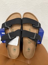 Birkenstock Arizona Vegan Regular Fit Black Men 8 Women 10 EU 41