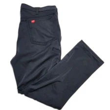 Red Kap Men's Cooling Work Pant TPM2BK, Black, Size 40x32,
