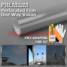 One Way Vision Black Perforated Print Media Vinyl Window Sticker Sheet Film One Way Vision Black Perforated Print Media Vinyl Window Sticker Sheet Film