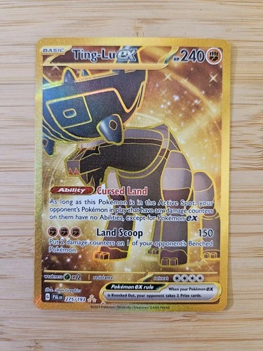 Ting-Lu ex 275/193 PAL Paldea Evolved NM Gold Hyper Rare Pokemon Card