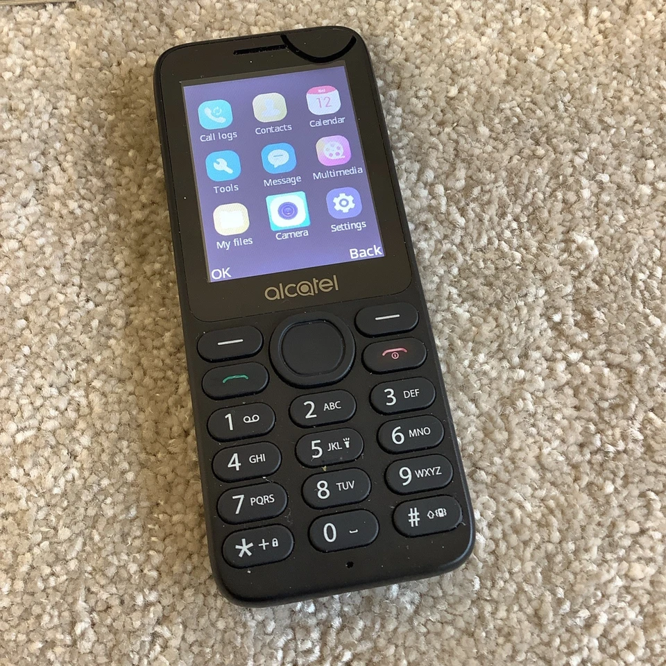 Alcatel 3080G 4G Black Mobile Phone **FREE P&P** - Image 4 of 4