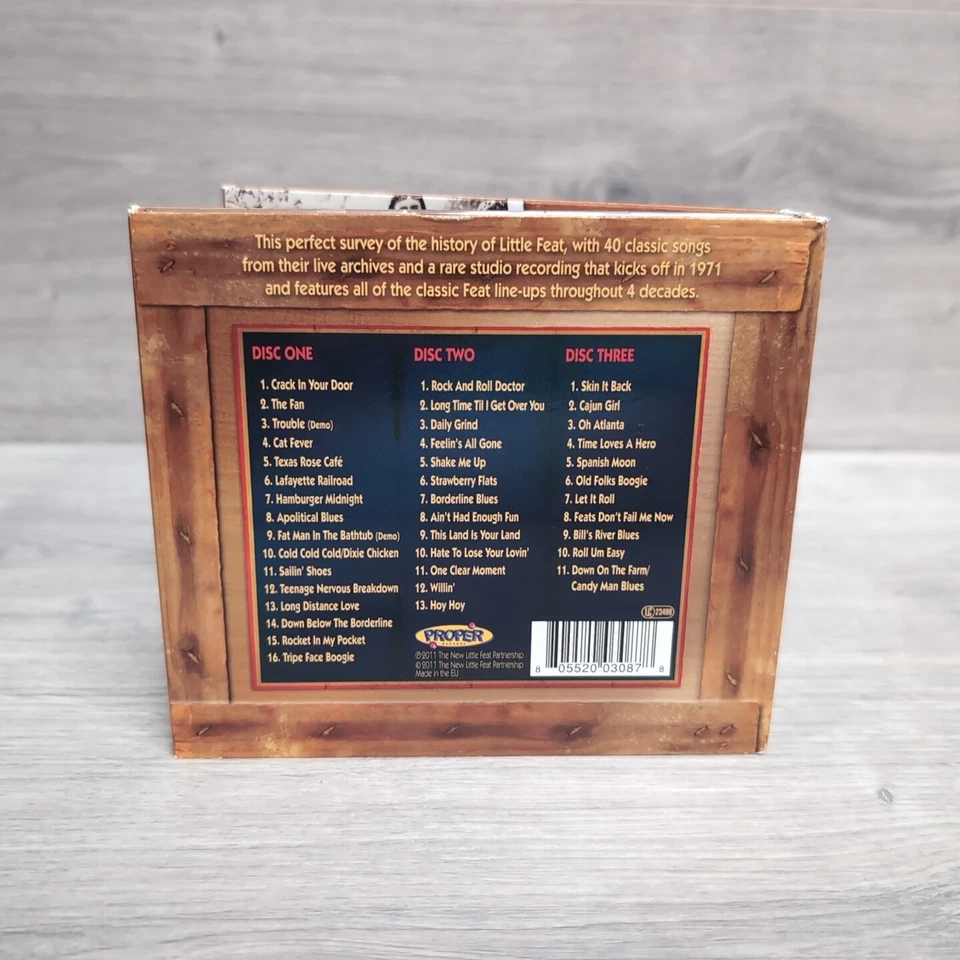 Little Feat - 40 Feat. The Hot Tomato Anthology - 3CD Album Digipak - 2011 - VGC - Imagem 3 de 4