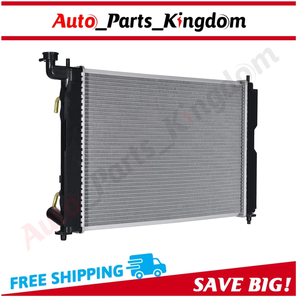 Radiador de aluminio Scion tC Base 2,4 L 2005-2010 Scion tC Spec 2,4 L 2007-2008 Foto 4 de 4