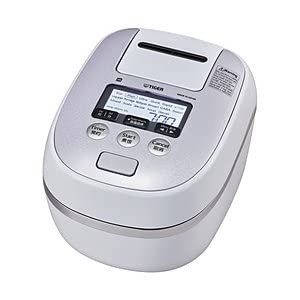 Rice Cooker Pressure IH 220V Tiger JPD-A06W WEZ Urban White Made in Japan
