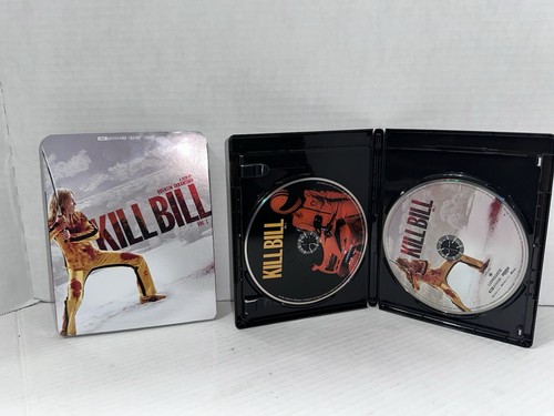 Kill Bill: Vol. 1 (4K + Bluray, 2003) Uma Thurman w/Slipcover - Foto 3 di 3