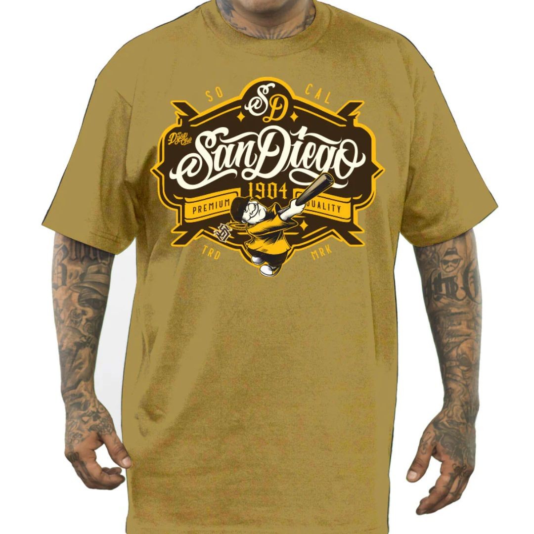 Dyse One 80s Short Sleeve T-Shirt Khaki 5990₽