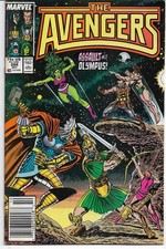 MARVEL Copper Age: The Avengers #284 (John Buscema) Tom Palmer (She-Hulk)