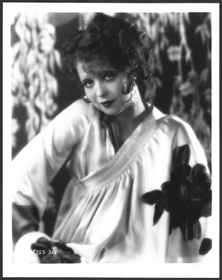 CLARA BOW VINTAGE ORIGINAL PHOTO ICONIC HOLLYWOOD ACTRESS AMAZING PORTRAIT