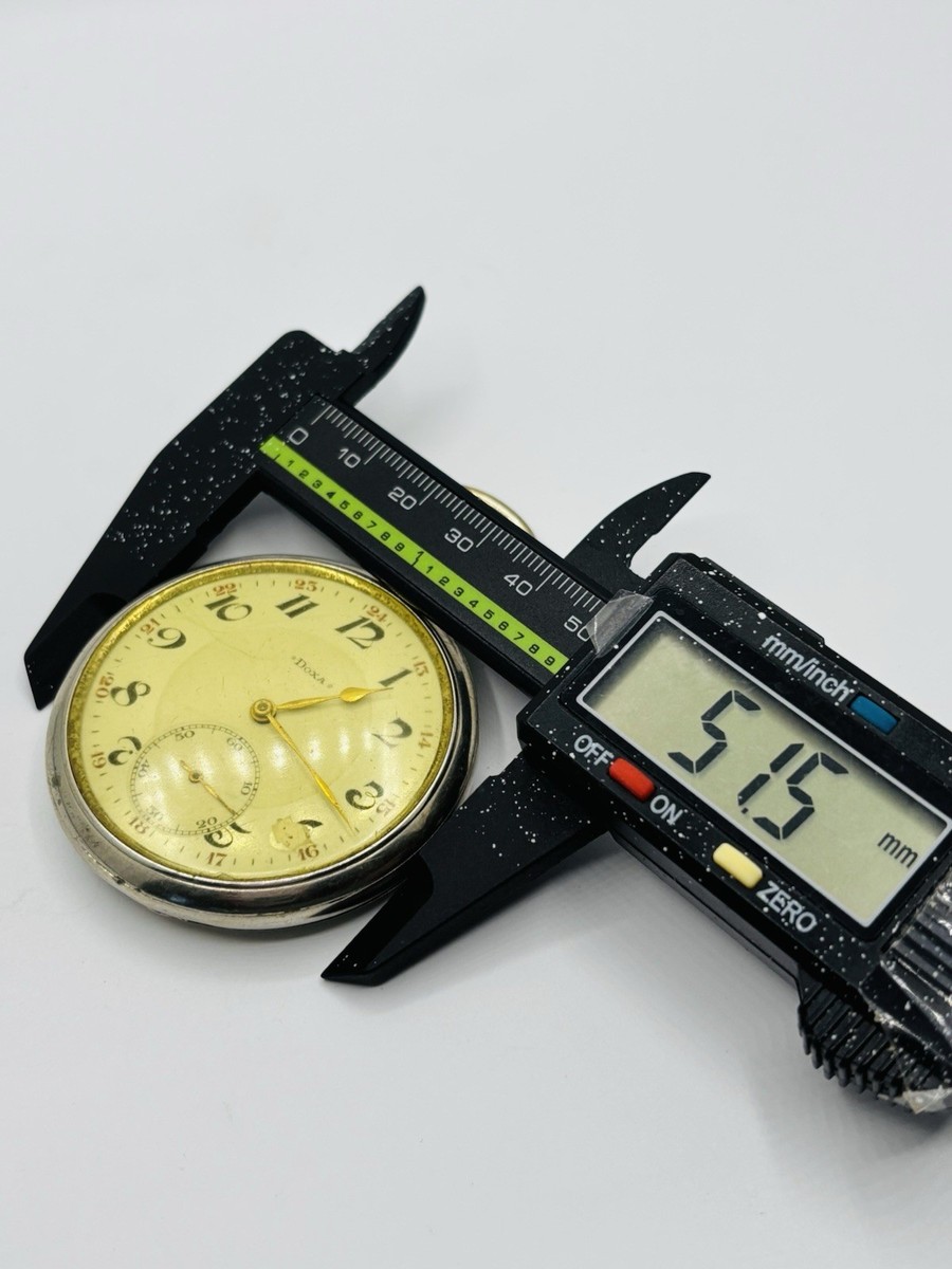 Antique DOXA Medaille D'or Milan 1906 Swiss Pocket Watch 15 Rubis